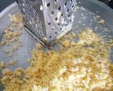 A picture of step 1 of Bhutta Sambar Vada.
