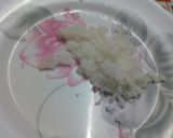 A picture of step 3 of Petha sandesh.