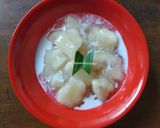 Foto langkah ke 4 dari resep Bubur Singkong kuah kental.