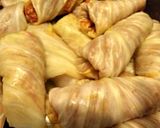 Vegetáriánus töltött káposzta recept fázis 3 fotója