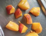 Foto del paso 1 de la receta: Licuado de fruta de la pasión, mandarina y durazno