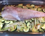 A picture of step 4 of Baked Monkfish.