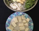 A picture of step 1 of Paneer in Vegetables.