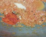 A picture of step 3 of Onion Tomato Chutney.