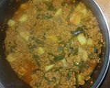 Foto del paso 9 de la receta: Molida con poblano y papas en salsa