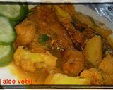 ফুলকপি আলু দিয়ে ভেটকি রেসিপির ধাপ 7 ছবি