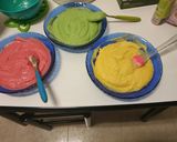 Foto del paso 2 de la receta: Unicornio rainbow cake