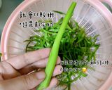 炒芥蘭菜的食譜步驟1照片