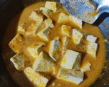 A picture of step 5 of Paneer pasanda for vrat.