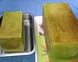 Foto langkah ke 6 dari resep Roti Tawar Pandan Lembut.