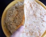 A picture of step 4 of Tri colour paratha.