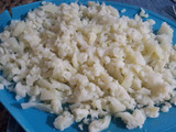 Croquetas de coliflor y verdeo