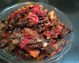 Foto langkah ke 6 dari resep Dendeng Balado Paru & Udang, awet tanpa pengawet.