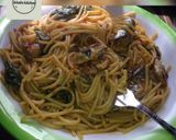 A picture of step 7 of My special spaghetti jallof.