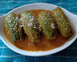 মুগ ডাল ছানার পুর ভরা পটলের দোর্মা (moog dal chanar pur bhora potoler dorma recipe in Bengali) রেসিপি ধাপ - 8 ছবি