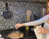 รูปขั้นตอนการทำที่ 7 ของ บีฟสโตรกานอฟ (Beef Stroganoff)