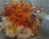 A picture of step 1 of Kerela style roasted Prawn.