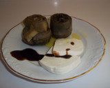 Foto del paso 4 de la receta: Alcachofas a la servilleta con crema