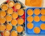 Foto langkah ke 3 dari resep Puding Labu Kuning Fla Santan.