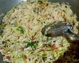 फ्राई राइस (Fry rice recipe in Hindi) रेसिपी चरण 2 फोटो