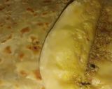 A picture of step 6 of Qeema paratha.