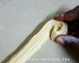 A picture of step 14 of How To Get Soft Layered Chapati using the fan method.