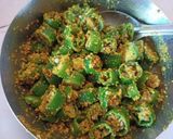 A picture of step 4 of Instant Green Chilli Pickle.