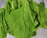 A picture of step 1 of Palak patra.