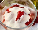 A picture of step 2 of Strawberry Cream.