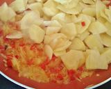 Foto del paso 7 de la receta Tortilla de bacalao con patata