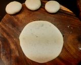 A picture of step 6 of Hing Kachori (Kolkata style).