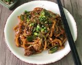 Gambar langkah 3 resipi Yaki Udon (Stir Fry Udon).