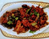 A picture of step 8 of Carrot Pakoda Manchurian.