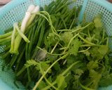 Hình bước làm 2 của món Mực ống xào
