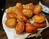 Foto del paso 8 de la receta: Buñuelos con licor de anís a la naranja