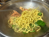 Mie kangkung Terasi