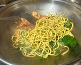 Foto langkah ke 2 dari resep Mie kangkung Terasi.