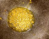 A picture of step 2 of Matar kachori.