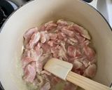 A picture of step 2 of "Busy Mom"  Quick and easy Pea, Carrot & Chicken Stew (vegan friendly).