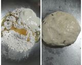 A picture of step 1 of Paneer stuffed cheezy bomb.(baked).