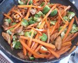 A picture of step 4 of Boneless stir fry chicken.