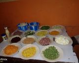 A picture of step 1 of Rich vegetable salad.