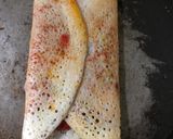 মিক্সড ভেজ মশালা পেপার ধোসা (masala pepper dosa recipe in Bengali) রেসিপির ধাপ 4 ছবি