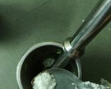 A picture of step 3 of Minty Masala Buttermilk.