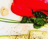 Foto del paso 1 de la receta: Entraña con Mostaza Hierbabuena, y Zucchini Parrillado a la Parmesana