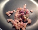 Foto del passaggio 5 della ricetta Frastagliate all'uovo con pescespada, crema di melanzane e pomodorini datterini