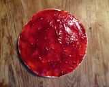 Foto del paso 6 de la receta Tarta de queso con mermelada de fresa