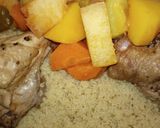 A picture of step 6 of Couscous with Chicken and Vegetables.
