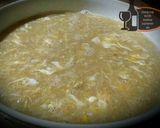 A picture of step 4 of Chicken corn soup.