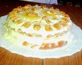 Foto del paso 4 de la receta: Torta húmeda con nueces